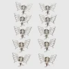 10 P Pincitas Mariposa Metal