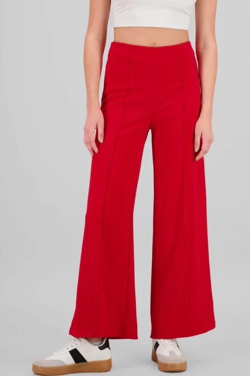 Pantalón Amplio Costura Frontal