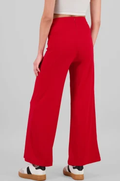 Pantalón Amplio Costura Frontal