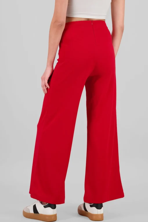Pantalón Amplio Costura Frontal
