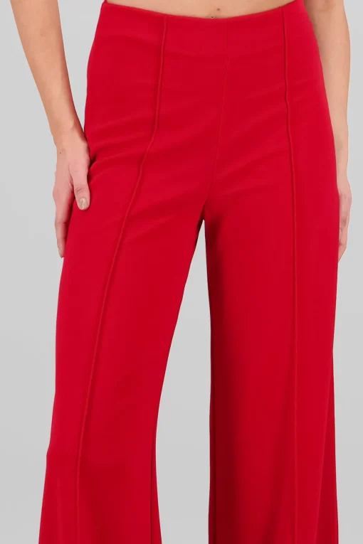 Pantalón Amplio Costura Frontal