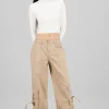 Pantalón cargo resorte en pretina
