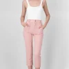 Pantalón Cintura Alta Capri Bolsas