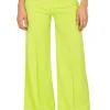 Pantalón Wide Leg Cintura Alta Costuras