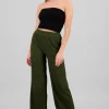 Pantalón wide textura bandana