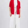Pantalon amplio detalle cinturon