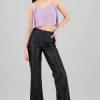 Pantalon amplio detalle costura