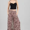 Pantalon amplio fluido animal print z