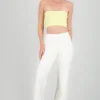 Pantalon amplio rib
