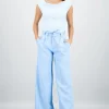 Pantalon cinturon lazo