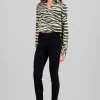 Pantalon entallado detalle costura