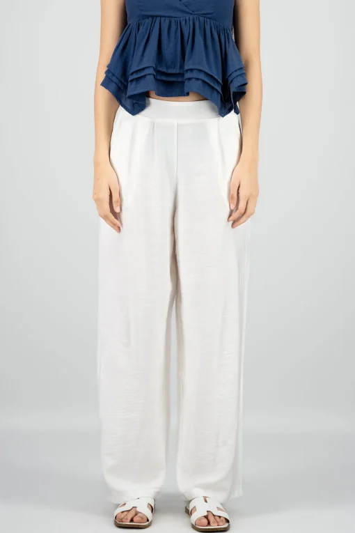 Pantalon fluido amplio