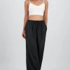 Pantalon fluido detalle jareta