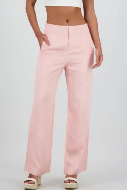 Pantalon fluido detalle pinzas