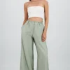 Pantalon fluido ligero detalle resorte