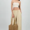 Pantalon fluido ligero detalle resorte