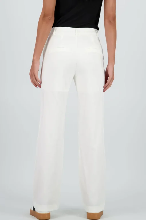 Pantalon fluido wide leg