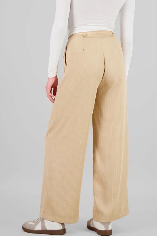Pantalon rayas doble pretina