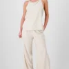 Pantalon rayas lino