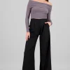 Pantalon recto detalle doble pinza bolsas