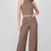 Pantalon textura resorte