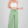 Pantalones amplios jareta