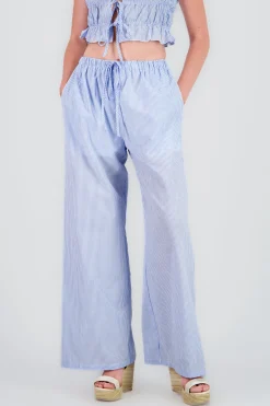 Pantalones de algodon rayas