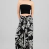 Pantalones Detalle Tropical