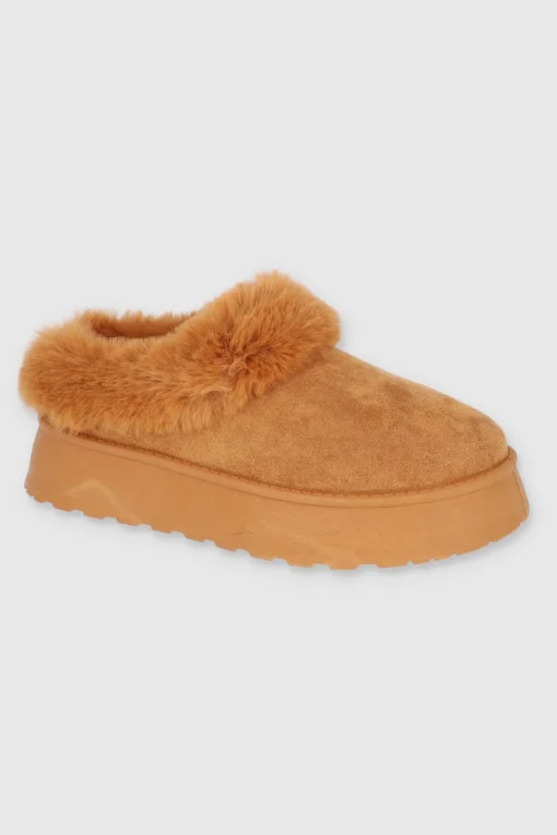 Pantufla Peluda Mula