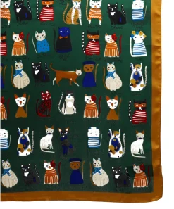 Pañuelo Estampado Gatos