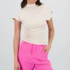 Playera con fruncido