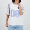 Playera deportiva contraste mangas