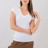 Playera manga corta lisa