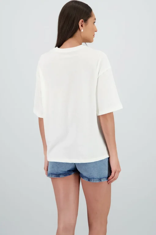 Playera over stitch dibujo