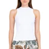 Playera tank acanalada lisa