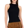 Playera tank acanalada lisa