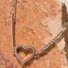 Pulsera corazon silueta