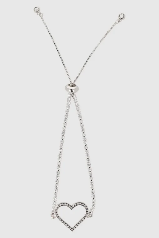 Pulsera corazon silueta