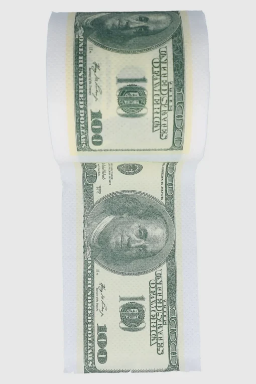 Rollo Papel Higiénico Billetes