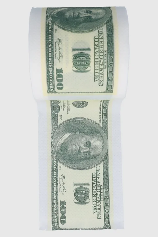 Rollo Papel Higiénico Billetes
