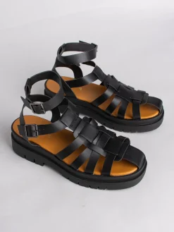 Sandalia cangrejera chunky tiras