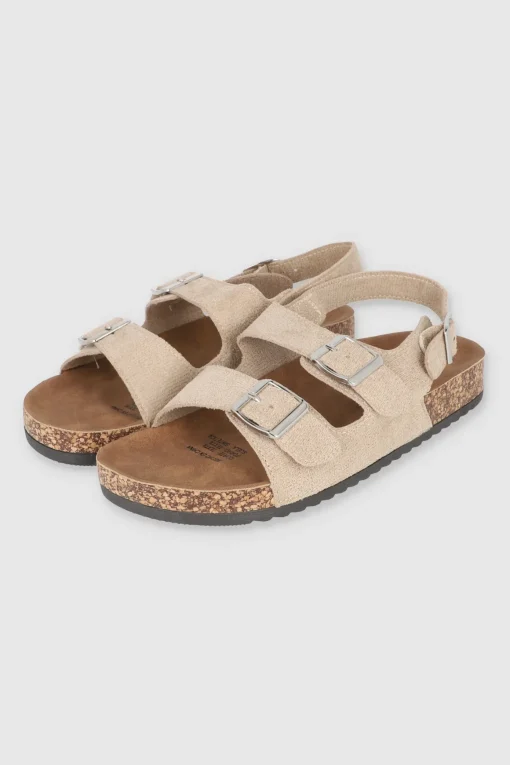 Sandalia dos tiras slingback