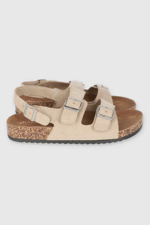 Sandalia dos tiras slingback