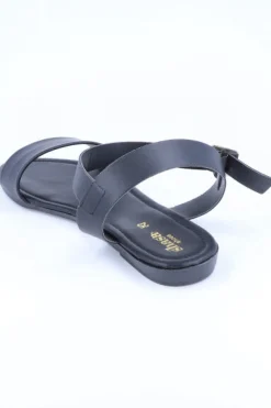 Sandalia efecto piel pulsera tobillo