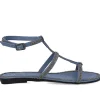 Sandalia gladiador brillos