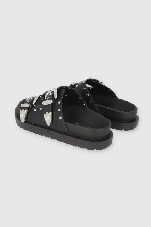 Sandalia Hebillas Studs Megas