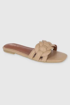Sandalia mula pu tejido