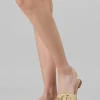 Sandalia mula yute hebilla circulos