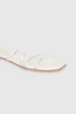 Sandalia Tiras Transparentes Pu