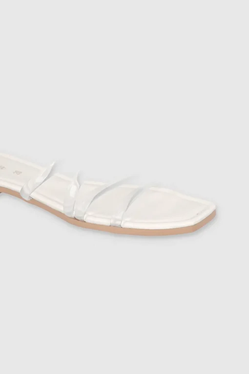 Sandalia Tiras Transparentes Pu